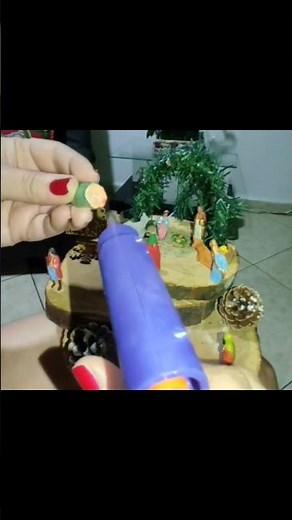 How to make an easy mini nativity scene