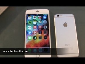 Apple iPhone 6 Plus setup and first look