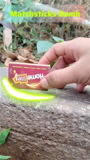DIY Matchstick Bomb experiment | Easy Science Hack |💣💥|GL2 TECH