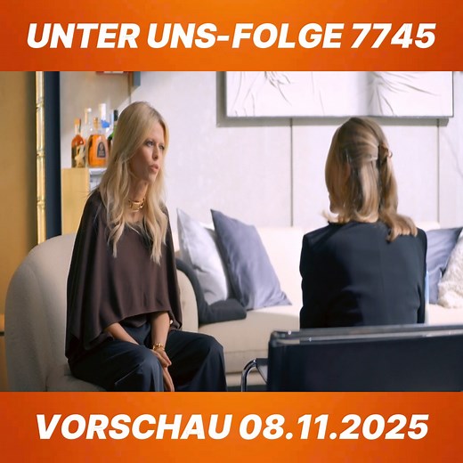 Unter Uns Folge 7745- Vorschau 08.11.2025 | Tresnoo