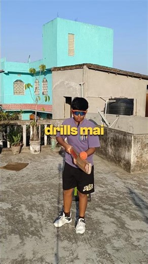 HOME alone cricket practice! 😯|#cricket #cricketshorts #cricketpractice