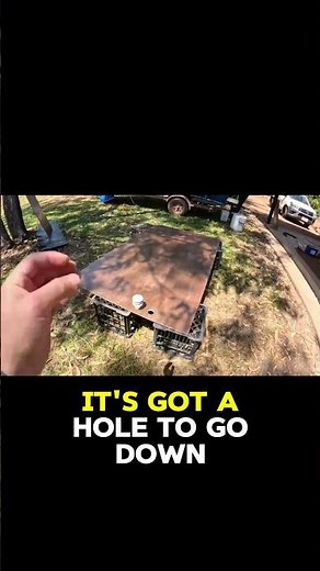 Creating a Drain Hole on Our Boat Deck