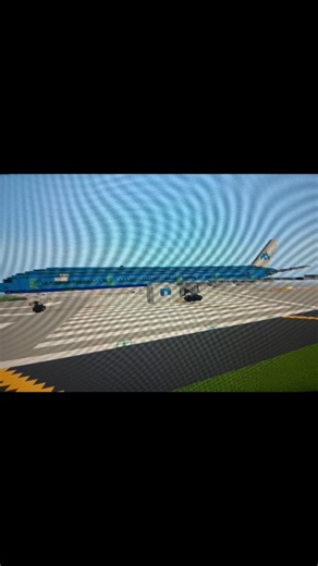 Minecraft KLM Boeing 777-300ER #minecraft #boeing777