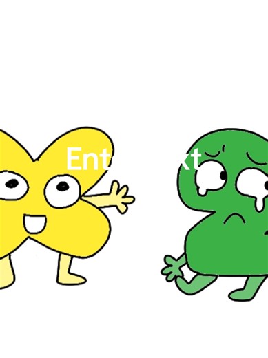 Cheerful Animation: Two Up in Battle for Dream Island