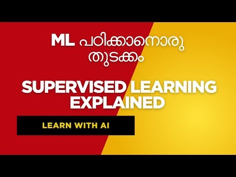Supervised Learning Explained in Malayalam | Supervised Learning Explained in Malayalam