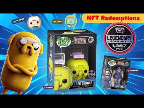 Adventure Time Series 2 FUNKO NFT Redeemables Unboxing Episode #newepisode