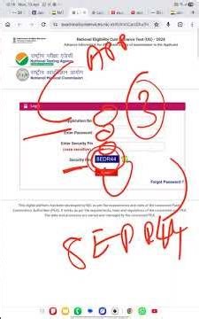 NEET 2026 APPLICATION PASSWORD RESET AND EXAM ITY INFORMATION #neet2026 #neetexam #neetaspirants