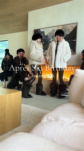 St. Moritz-inspired Après-Ski Birthday Celebration