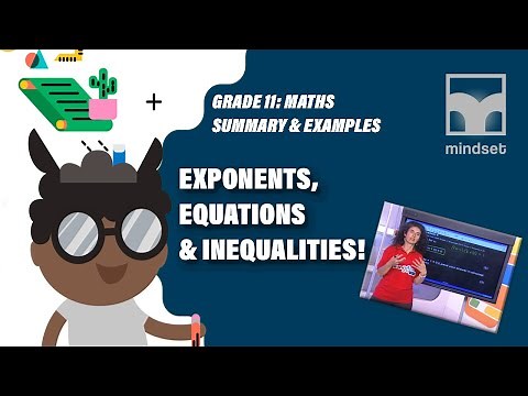 Grade 11 Maths: Exponents, Equations & Inequalities (Live)