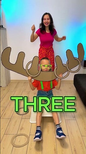 Crazy Horn Challenge! 🐮🎉 Can You Do It? #kids #fun