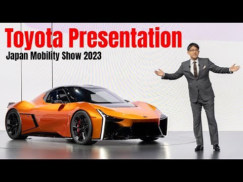 Toyota Presentation at Japan Mobility Show 2023