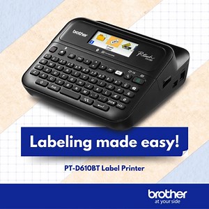Meet your office’s new organizational hero! 🏷️ The Brother PT-D610BT Label Printer is made to keep your workspace in order. From labeling files and drawers to creating tags for office supplies, the PT-D610BT makes it easy to #KeepMaking like a pro. 💙 #Brother #Brotherlabelprinter #Ptouch #BrotherPH #BrotherAtYourSide | Brother Philippines