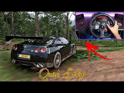 Logitech G29/G290/G293 Complete Settings in Forza Horizon 5