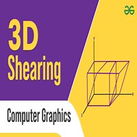 3D Shearing in Computer Graphics