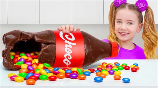 Chocolate soda challenge: kids vs auntie