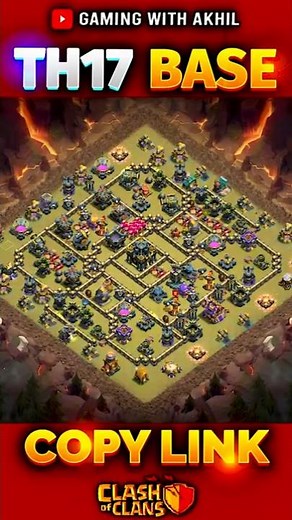 🚫 TH17 War Base 2025 | Anti LavaLoon, Anti E-Drag, Anti Root Riders 🔥