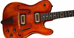 Fender launches beautiful Telecaster inspired by 300-year-old Stradivarius