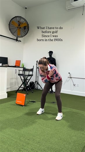 10K views · 11 reactions | I have to do something before I hit balls now because I remember when blockbuster was open… No more hopping out of the car and onto the first tee for this girl. I love @pliability_ and have used it for a long time so most of my activation/stretches are from the app! #womensgolf #golf #golfswing #golfcoach | Nathalie Filler Golf | Facebook