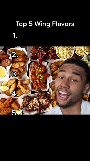 Top 5 Wing Flavors
