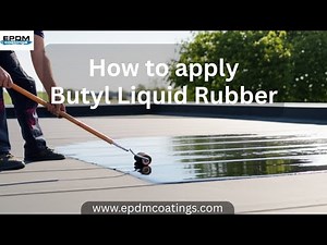How to Apply Liquid Rubber on Roofs with a Squeegee & Roller | Easy DIY Roof Leak Repair