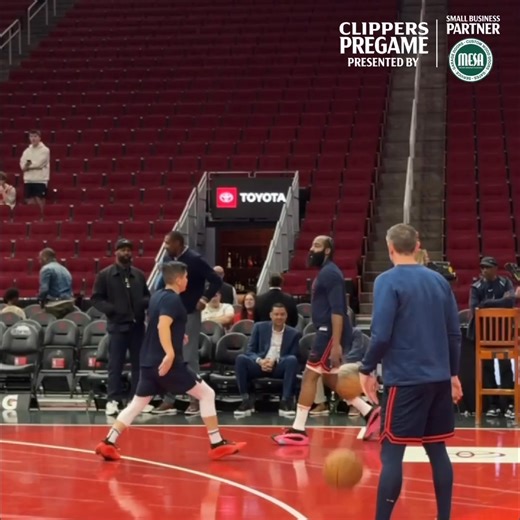 Harden gettin' ready 4 tonight Mesa Garage Doors | #ClipperNation | L.A. Clippers
