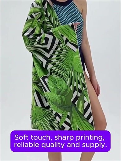 Custom Microfiber Printed Beach Towels | Lightweight, Fast Dry & Sand Free