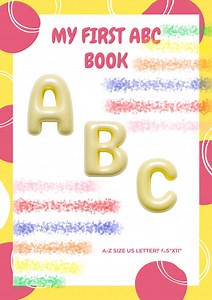 ABC Coloring Book for Kids | Alphabet Letters A-Z With Cute Animal Pictures | Fun Early Learning & Educational Activity Book | My First ABC - Etsy Canada