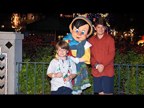 Jollywood Nights Meeting Pinocchio Meet & Greet Hollywood Studios Disney World