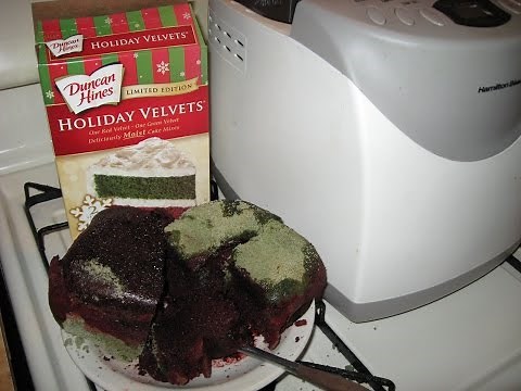 making a cake in my Hamilton Beach Home Baker Bread Machine - OUCH!! - did I make it fail???