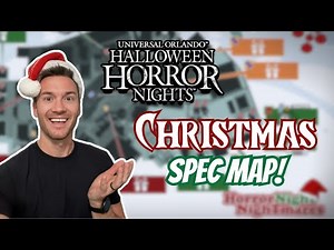 A Christmas Miracle for HHN 35 🎄 First Spec Map Breakdown!
