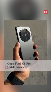 4K views | Oppo Find X8 Pro 2 week review in a minute! In a space where the camera is taking the center stage Oppo X8 Pro has a strong potential thanks to it's HasselBlad optics. More features include - -6.7-inch LTPO OLED Display with 120Hz Refresh Rate -Android 15 -Mediatek Dimensity 9400 SoC -5910 mAh Battery -80W Wired Charging #hasselblad #oppoFindX8Pro #FindX8 #QuickReview #consumertech #tech #android15 #mediatek | The Economic Times | Facebook