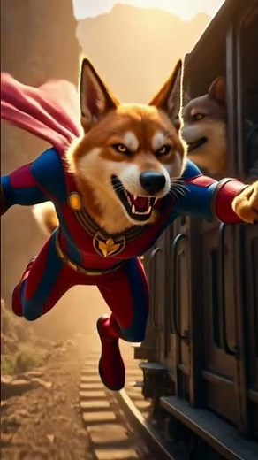 SuperDog: Epic Train Rescue | Hero Saves Animal City