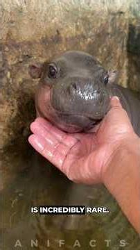 Pygmy Hippo: A Mini Version of a River Giant #shorts
