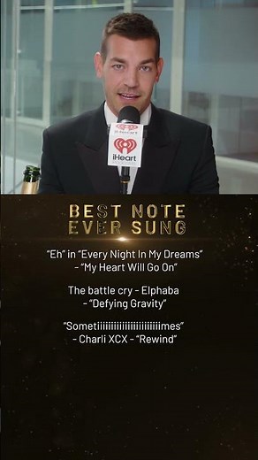 Congratulations to the nominees for BEST NOTE EVER SUNG | The 2025 LCCA