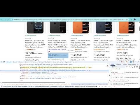 How to Write Dynamic XPath in Selenium for Amazon Website | Real-Time Example 🔥