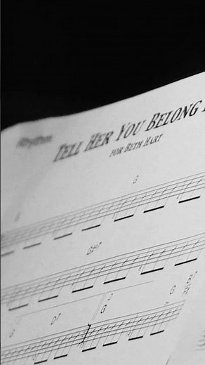 Tell Her You Belong To Me