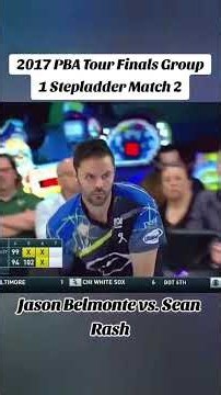 2017 PBA Tour Finals Group 1 Stepladder Match 2 #shorts #bowling #pbabowling #finals