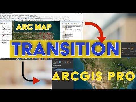Transition from ArcMap (ArcGIS) to ArcGIS Pro (1): Settings & Starting a Project