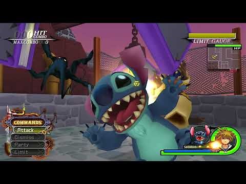 Stitch Summon | Kingdom Hearts 2 Final Mix