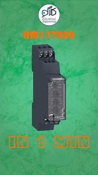 Schneider Electric RM17TE00 Multifunction 3-Phase Supply Control Relay Unboxing In 1 Min