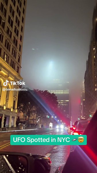 UFO Sighting in NYC Sparks Social Media Frenzy