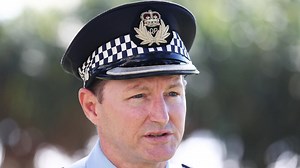 Coronavirus: Police video of an incident on the Queensland border