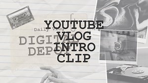 Youtube Vlog Intro Clip | Vlogger Channel Introductory Video - Etsy
