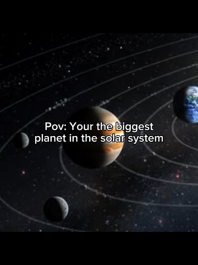 Pov: your the biggest planet in the solar system🪐#jupiter #planet #edit #fyp #viral