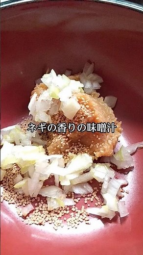 How to make miso soup (green onion miso) #Japan #Gourmet #MisoSoup