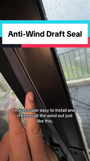 Stop Drafts with Anti-Wind Draft Seal