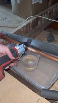 Easy Copper Pinhole Leak Repair