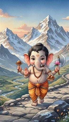 Jai Ganesh !! 🪔🙏 Shree Ganesh, Puja, Cute ai ganesh, Bhajan, Bhakti.