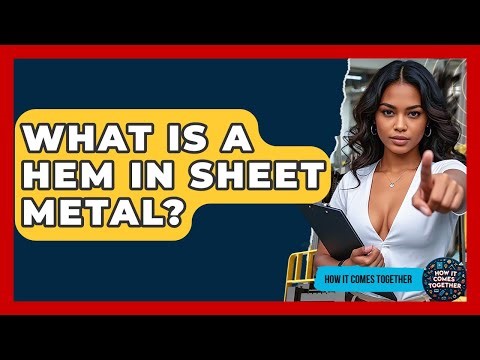 What Is A Hem In Sheet Metal? - How It Comes Together