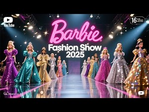 ✨ Barbie Fashion Show 2025 Glamour Runway Looks & Sparkling Gowns 👑💖